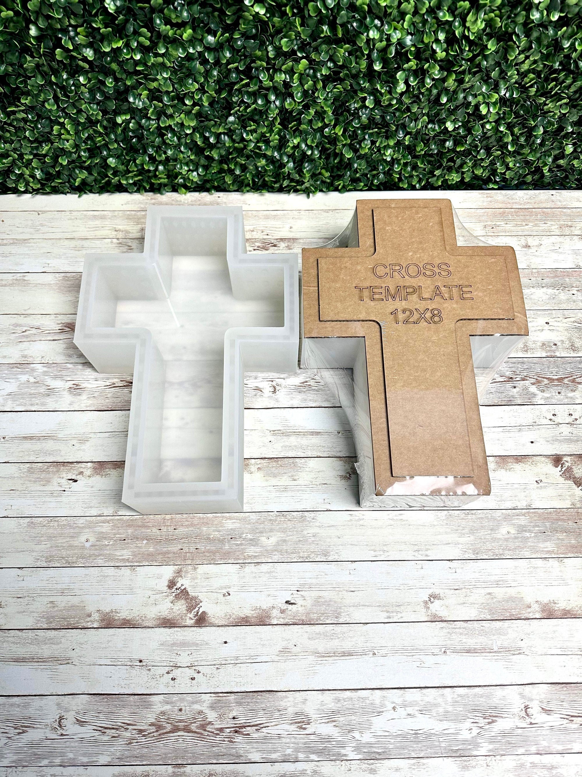 Deep Cross Resin Mold | 12"x 8"x 3" Deep |