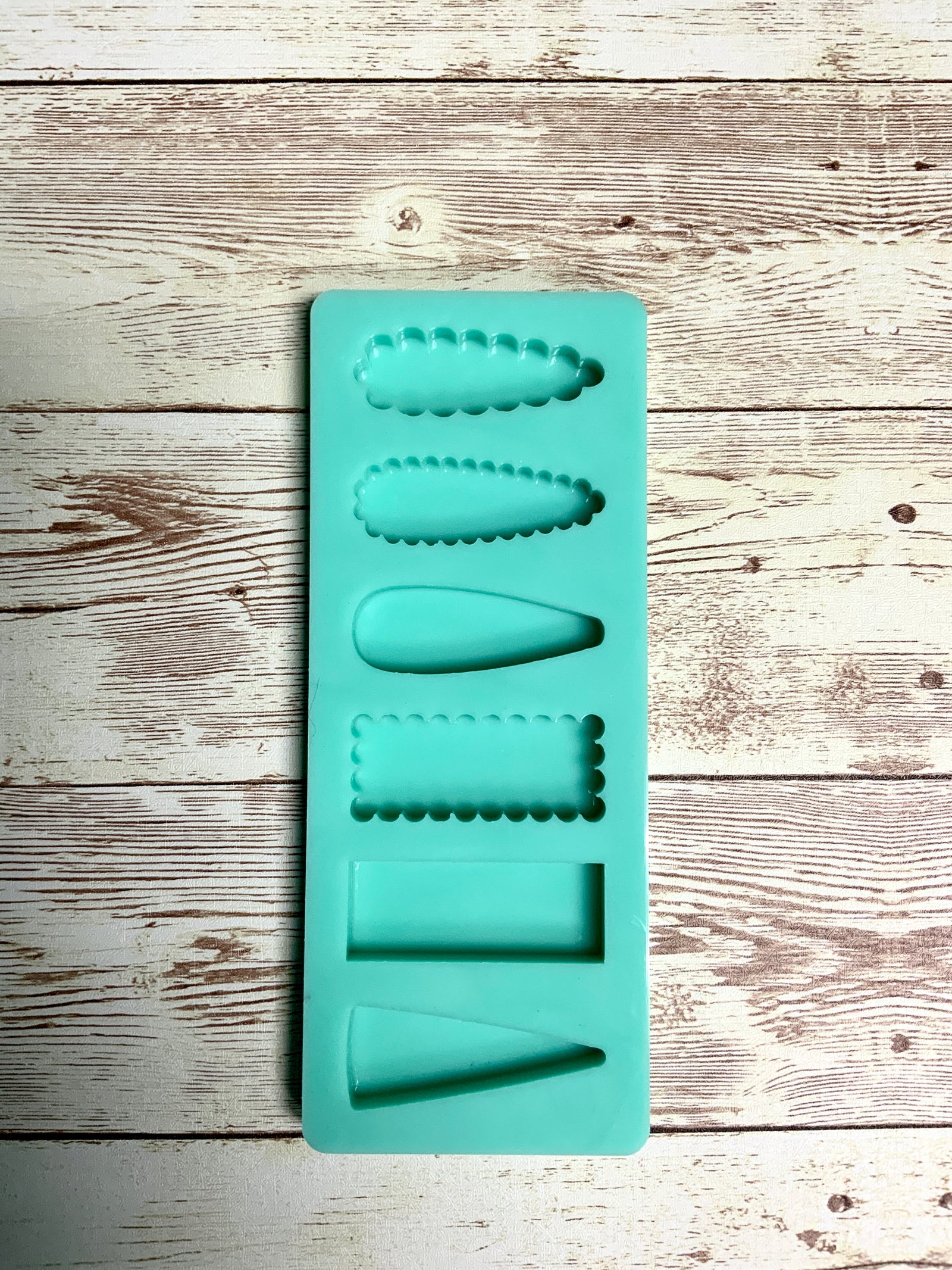 Mini Hair Clip Molds | 2 Palettes |Hair Clip Molds, Barrette Resin Mold