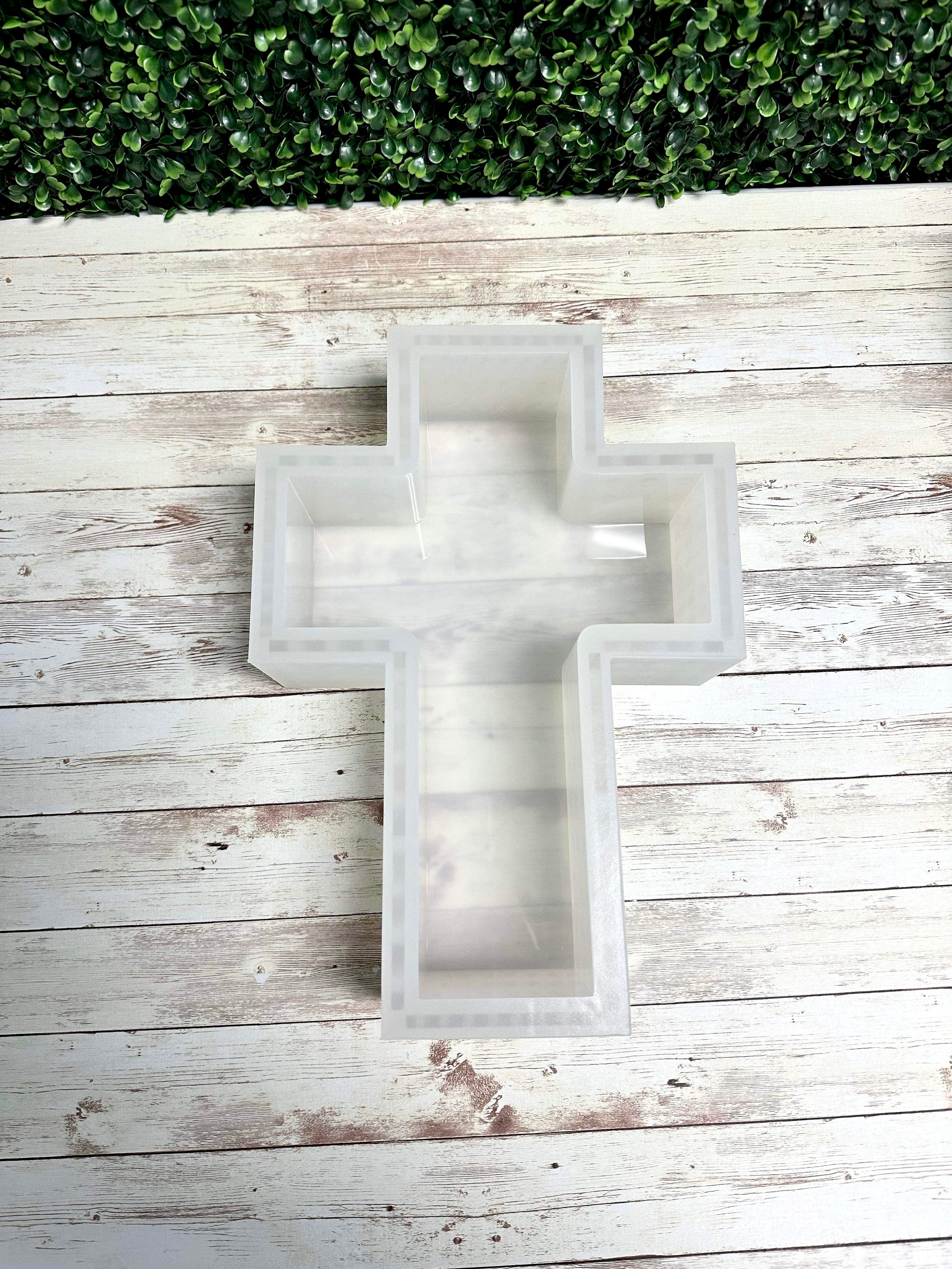 Deep Cross Resin Mold | 12"x 8"x 3" Deep |