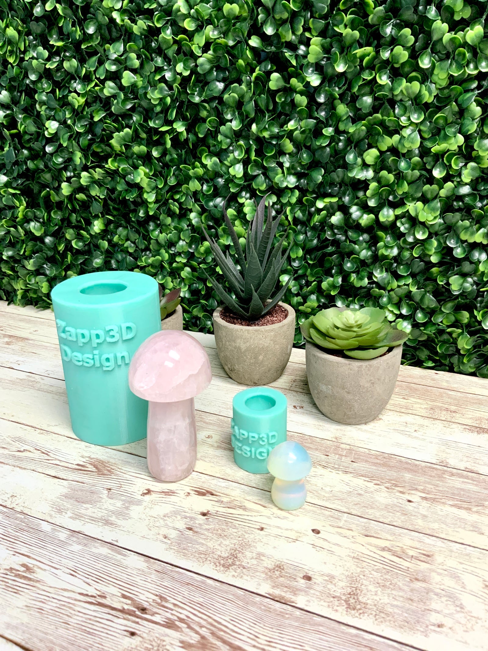 Mushroom Molds for Resin | 4 Sizes | 3D Mushroom Mold